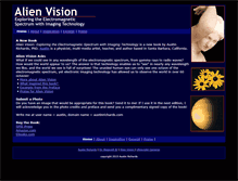 Tablet Screenshot of alienvision.org